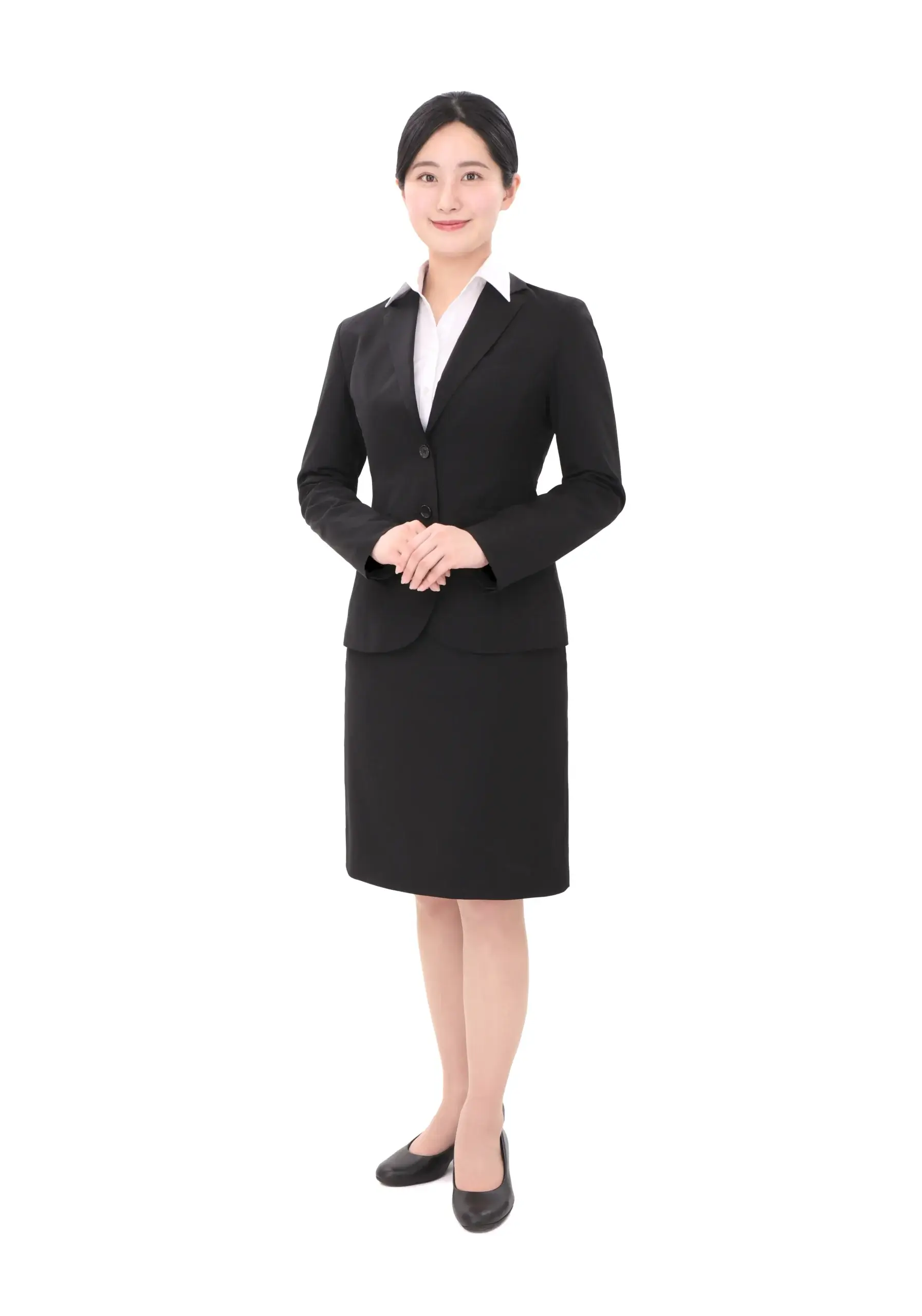 女子就活生のプロがヘアメイクして、撮影指導をした証明写真のアフター